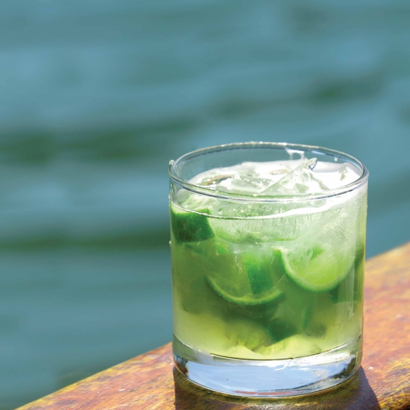 Caipirinha cocktail 