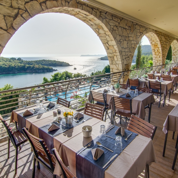 view from the restaurant