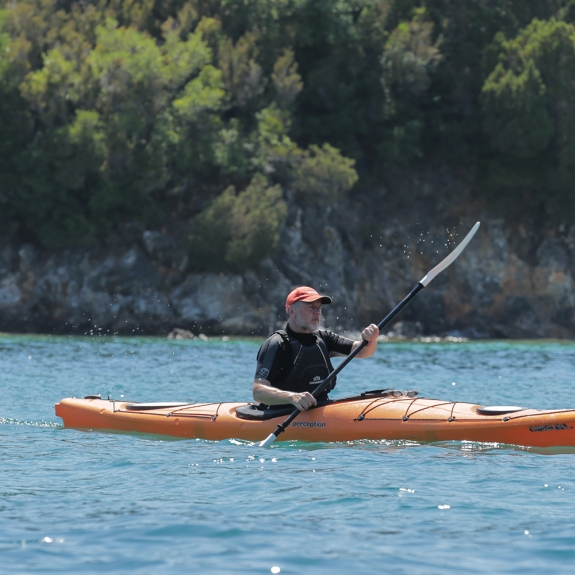 sea kayaking