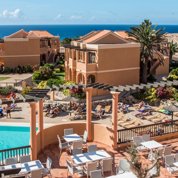 Accommodation and swimming pool