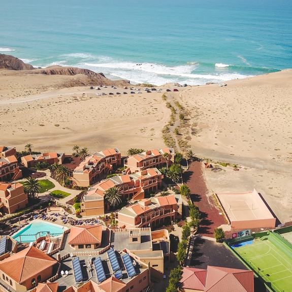 views from the beachclub to the beach