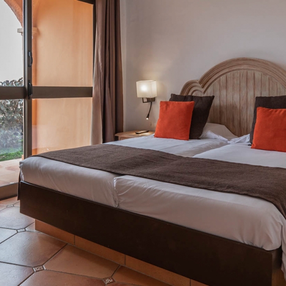 A typical double room