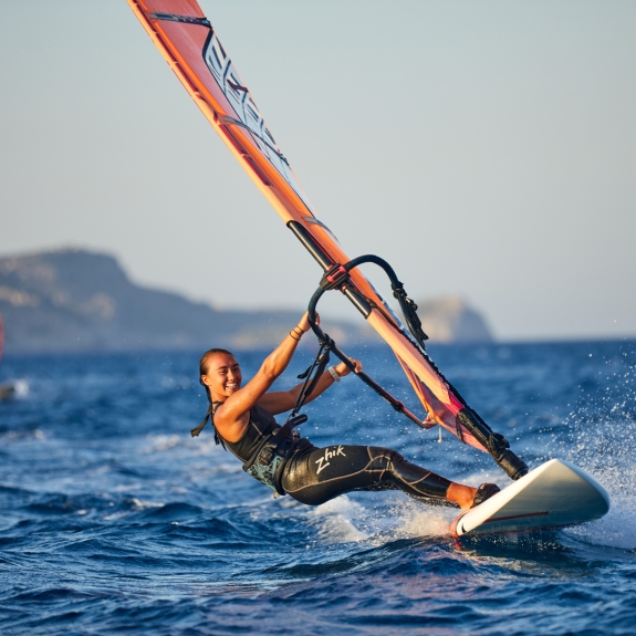 Windsurfing at Levante Beach Club