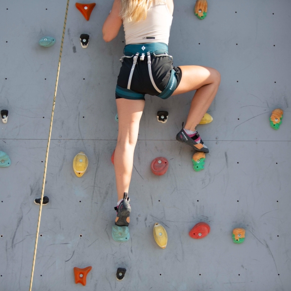 Climbing wall (at Messini Beach Club)