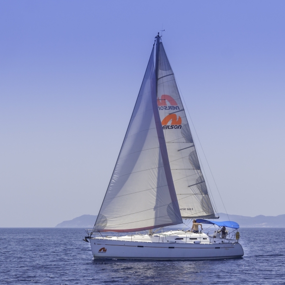 Neilson yacht sailing in the Ionian