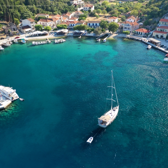 The port of Frikes on Ithaca