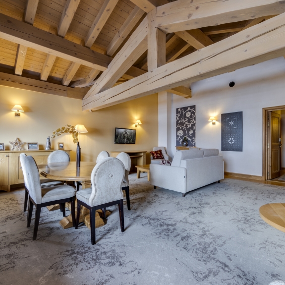 Spacious top floor suite at Hotel & Spa Le Savoie