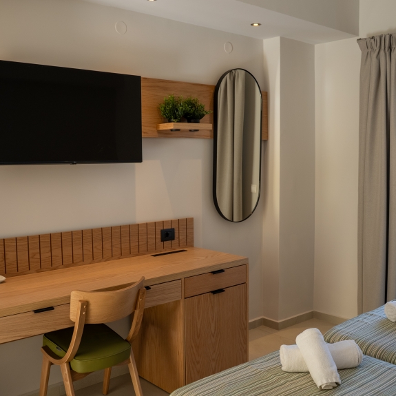 Twin or double room at Cosmos Beach Club