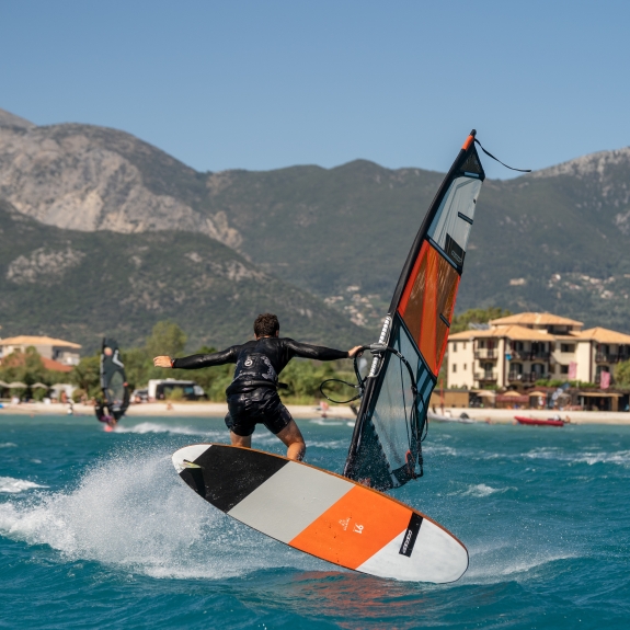 Windsurfing in Cosmos