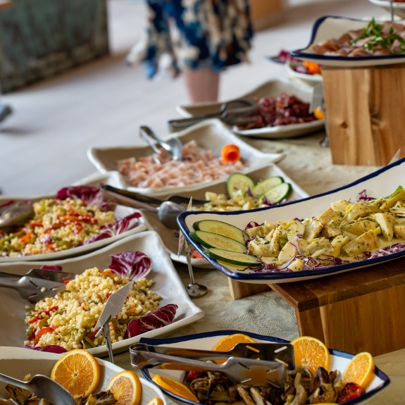 Dining at Baia dei Mori Beach Club