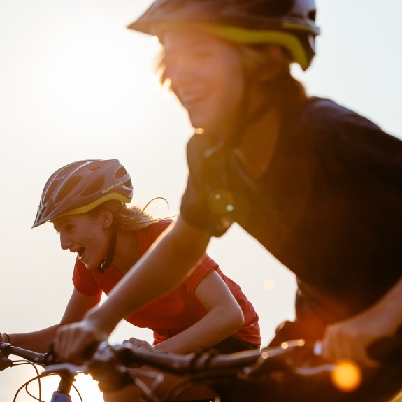 Cycling for children around the resort