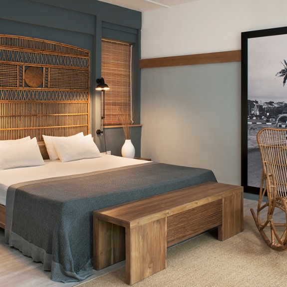 Typical couples suite bedroom