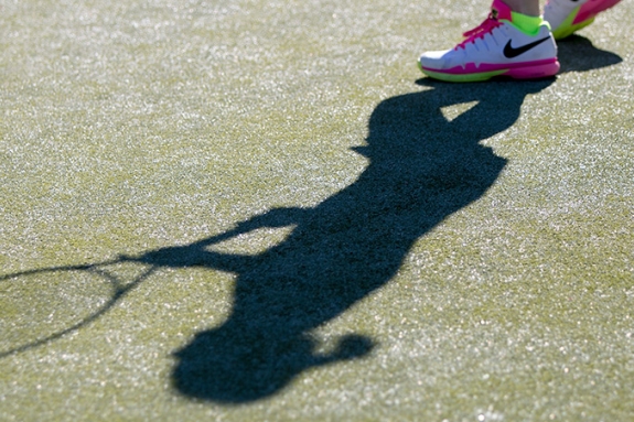 people playing tennis