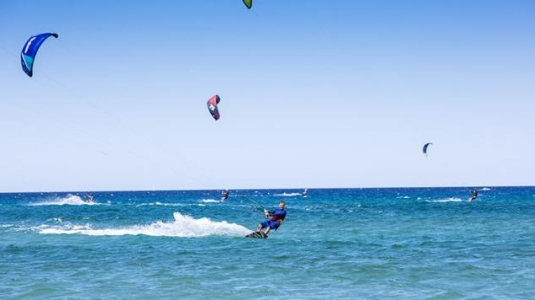 Kitesurfing