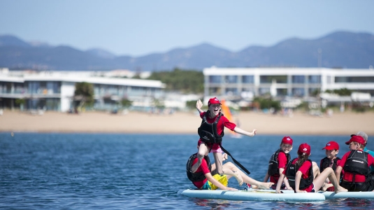 Kids club at a Neilson resort