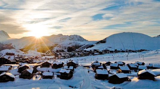Alpe d'Huez chalets