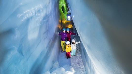 caves of a glacier