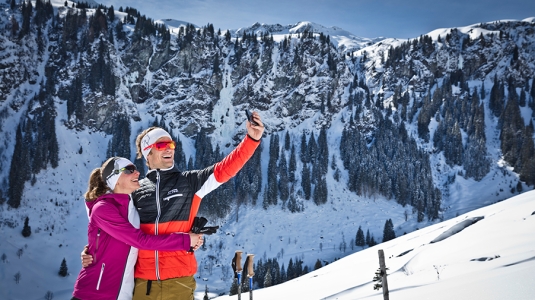 Selfie in Saalbach