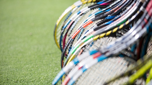 Make a racket: tennis rackets