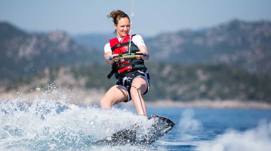 Moving onto the rope