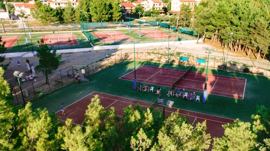 Tennis at Alana Beach Club, Croatia