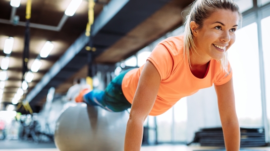 pilates ball workout