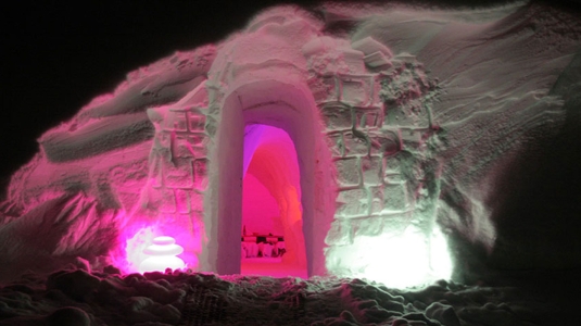 les arcs igloo