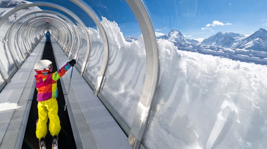 Les Deux Alpes family skiing