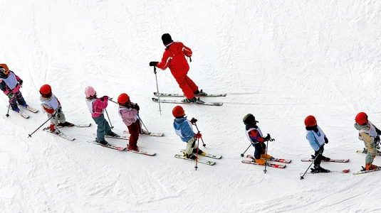 beginners in Mayrhofen