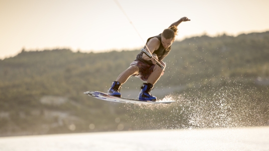 wakeboarding at Alana Beachclub