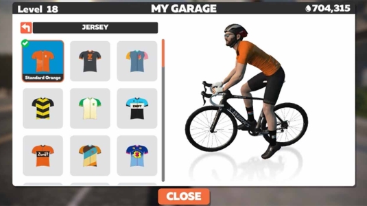 Zwift avatar