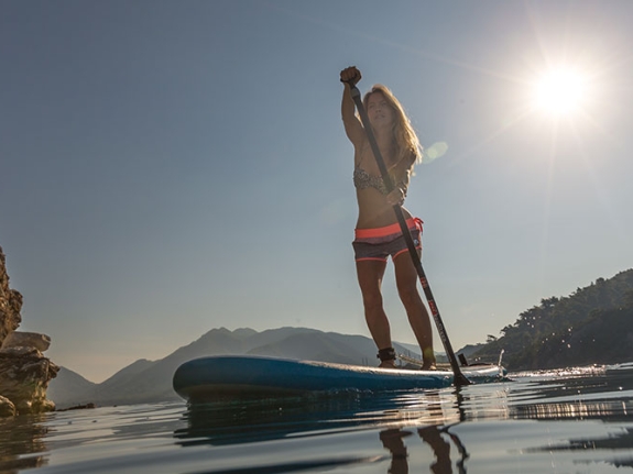 Stand up paddle boarding