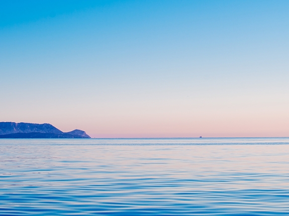 Beautiful bay in sardinia