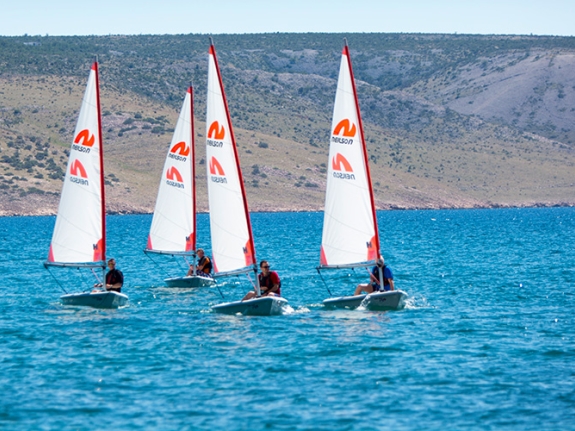 Sailing at Alana Beachclub