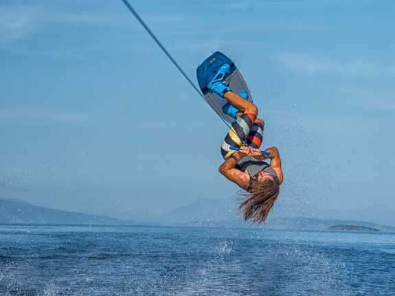 wakeboarding