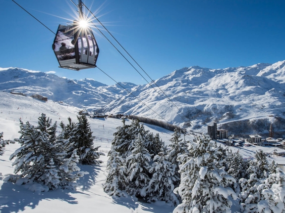 Les Menuires ski lift