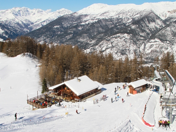 Sauze on the mountain