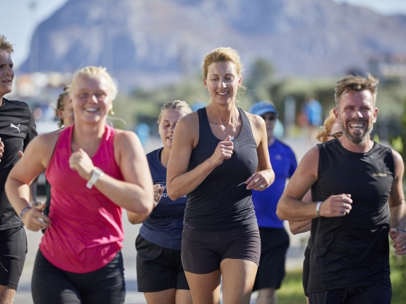 Join in on the morning run