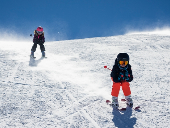 Kids on the slopes