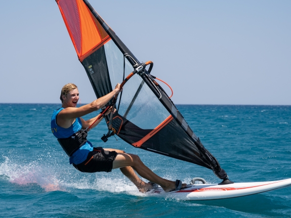 Windsurfing in Greece