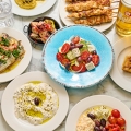 Mediterranean food and wine