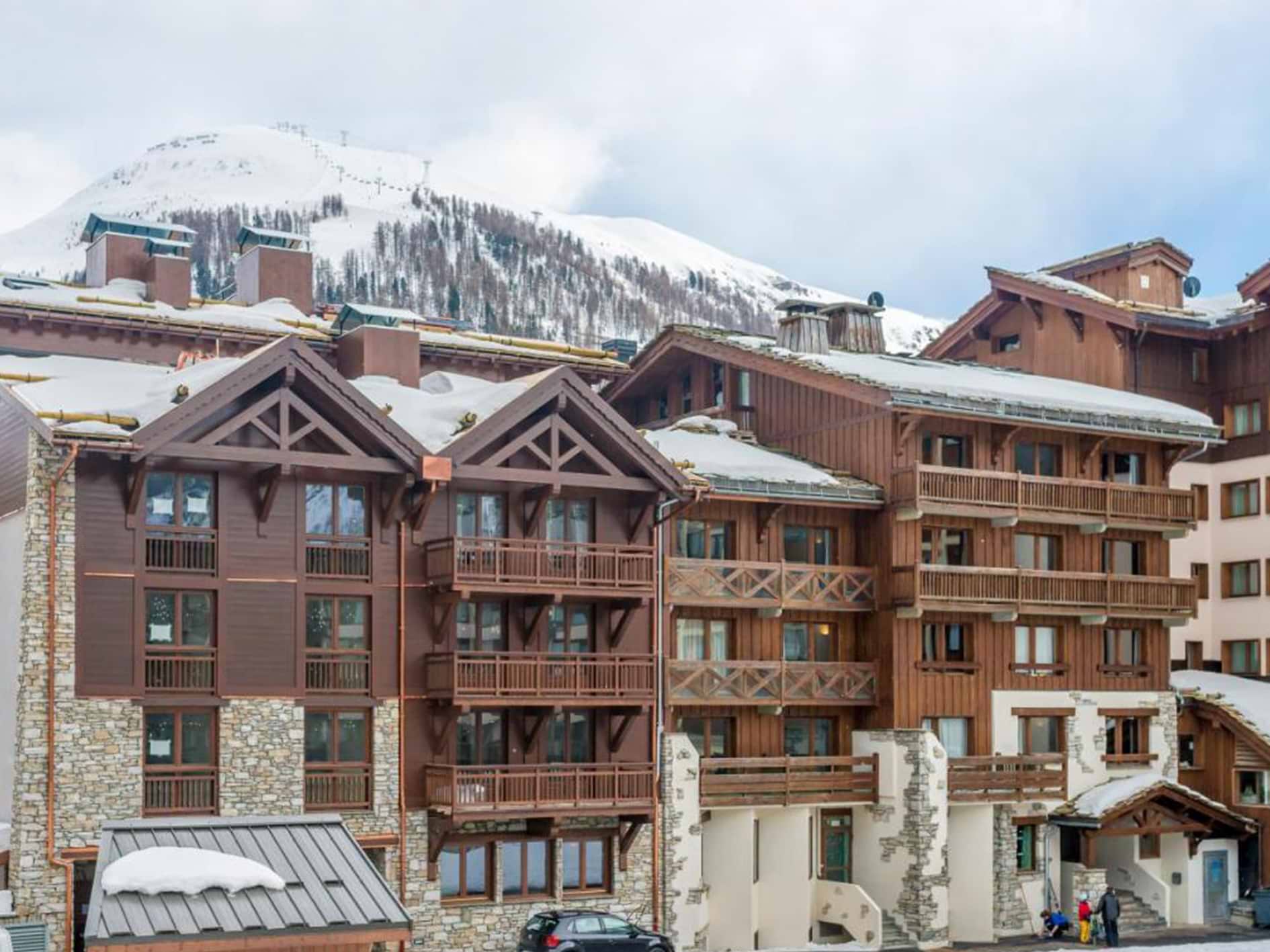 Exterior of the hotel