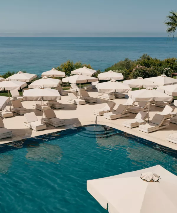 Outdoor pool at Neilson x Mangia's Torre del Barone Resort