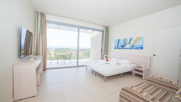 One of the premium rooms