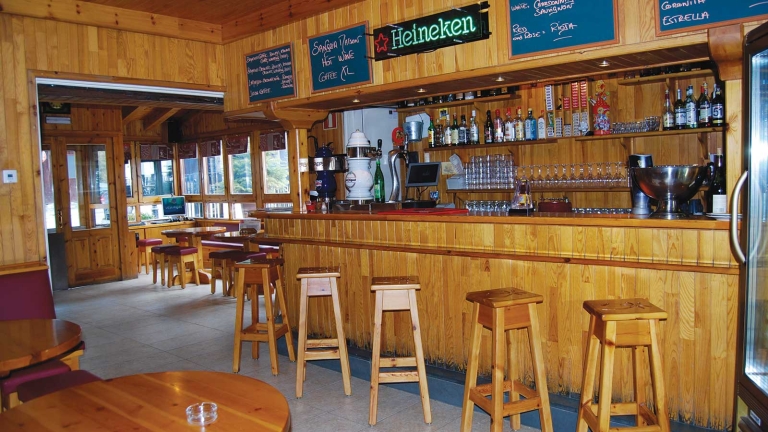 The place to be at après