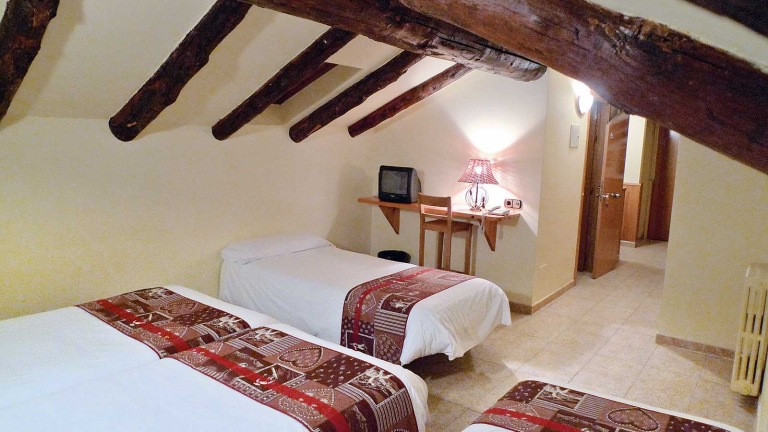 The top floor family room