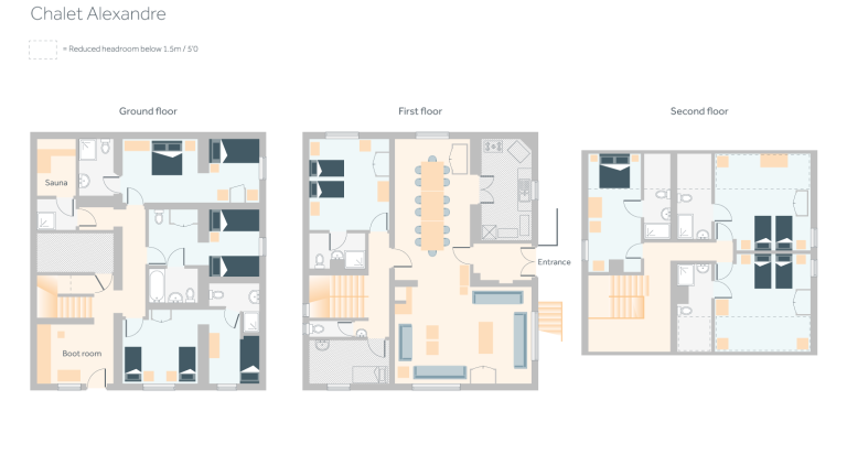 Chalet Alexandre floorplan