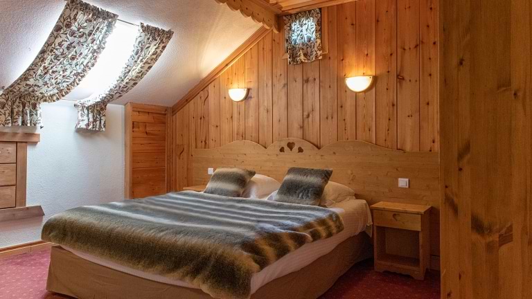 The double room in the family suite