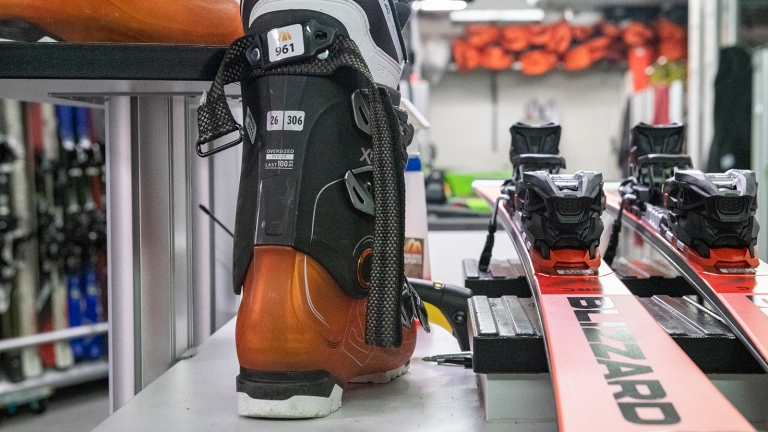 In-house equipment shop & storage