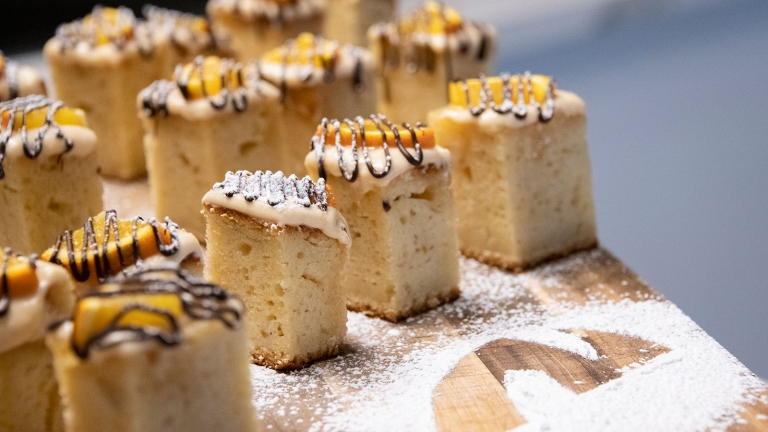 Delicious freshly baked cakes every day